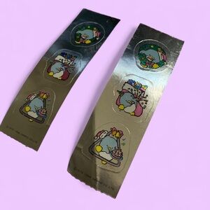 Vintage Sanrio Silver Tuxedo Sam Stickers